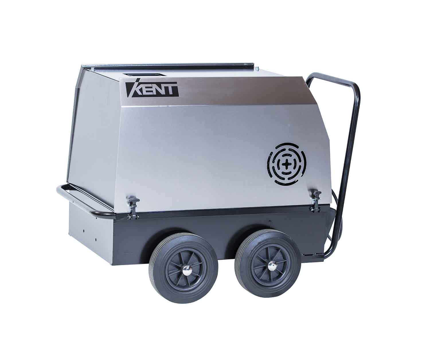 Hot Water Cleaner Professional 4-wheeled pressure washer with hot water for professional use